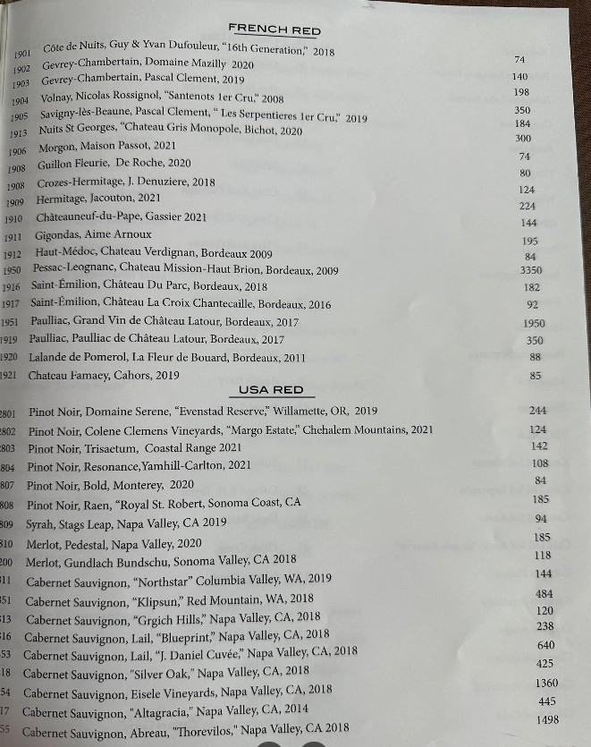 Limani Menu | Upscale Mediterranean & Seafood Dining in Washington, DC